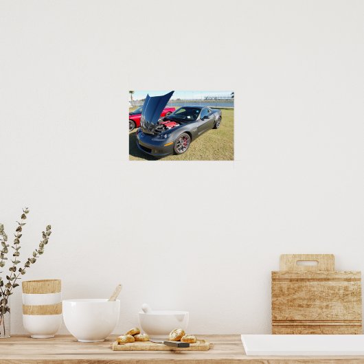 Corvette Z06 Poster (Keuken)