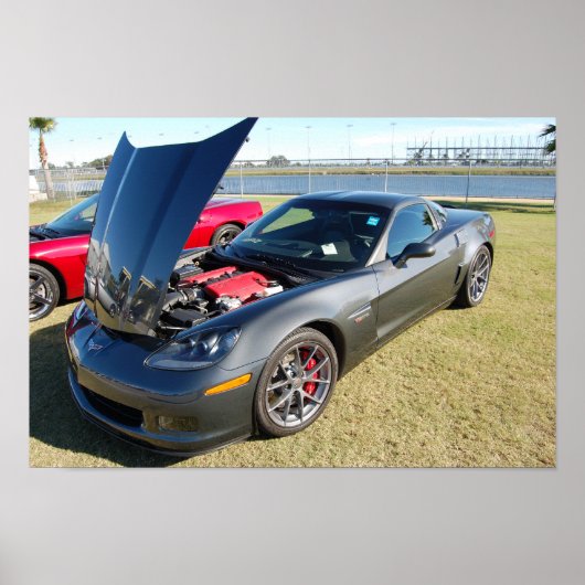 Corvette Z06 Poster (Voorkant)