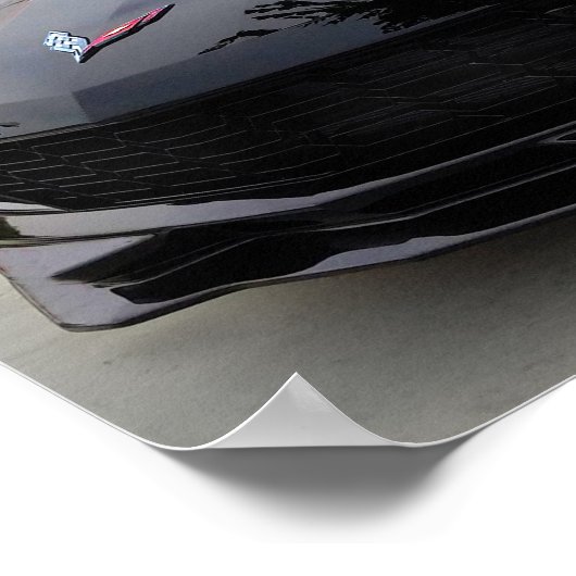 CORVETTE ZO6 2017 POSTER (Hoek)