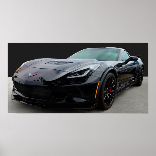 CORVETTE ZO6 2017 POSTER (Voorkant)