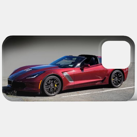 Corvette zo6 phone case (Achterkant (horizontaal))