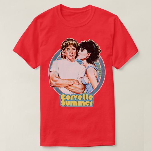 Corvette Zomer Retro Design T-shirt (Design voorkant)