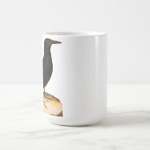 Corvids Bird Crow of Raven Coffee Mok (Center)