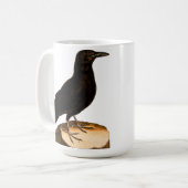 Corvids Bird Crow of Raven Coffee Mok (Voorkant links)