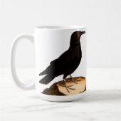Corvids Bird Crow of Raven Coffee Mok (Links)