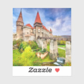 Corvin in Roemenië Sticker (Vel)