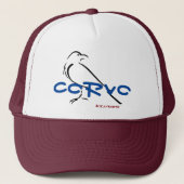 Corvo Image Azores Baseball Cap Trucker Pet (Voorkant)