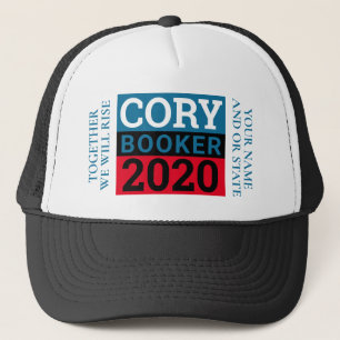 Cory Booker 2020 Personalized VOTE Merchandise Trucker Pet