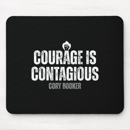 Cory Booker Courage is een zeer besmettelijke Cory Muismat (Voorkant)
