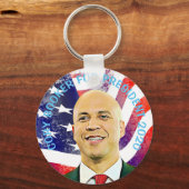 Cory Booker for President 2020 Election bumper Sleutelhanger (Voorkant)