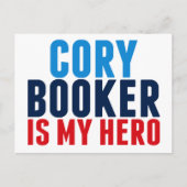 Cory Booker is mijn held Briefkaart (Voorkant)