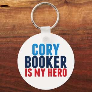 Cory Booker is mijn held Sleutelhanger