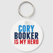 Cory Booker is mijn held Sleutelhanger (Achterkant)