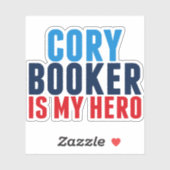 Cory Booker is mijn heldenlaptop Sticker (Vel)