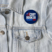 Cory Booker voor President 2020 Ronde Button 5,7 Cm (In situ)
