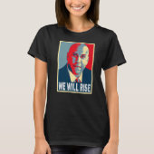 Cory Booker we gaan verhogen T-shirt (Voorkant)