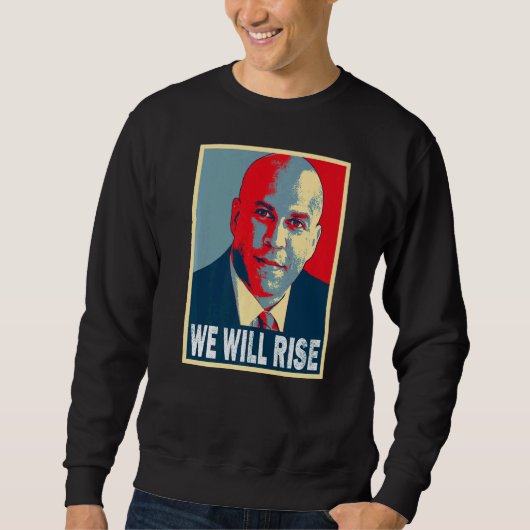 Cory Booker we gaan verhogen Trui (Voorkant)