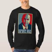 Cory Booker we verhogen Cory Booker T-shirt (Voorkant)