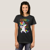 Cory Dabbing Unicorn T-shirt (Voorkant volledig)