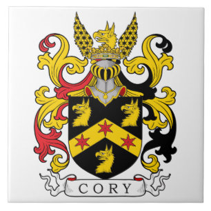 Cory Family Crest (Iers) Tegeltje