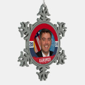 CORY GARDNER CAMPAIGN TIN SNEEUWVLOK ORNAMENT (Links)