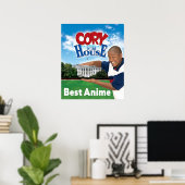 Cory in House Best Anime Poster (Thuiskantoor)