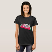 Cory katvis in het zwembad t-shirt (Voorkant volledig)