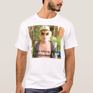 Cory W, Ik doe mijn bril niet af T-shirt