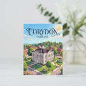 Corydon USA Briefkaart (Staand voorkant)