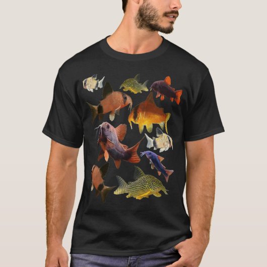 Corydoras Collage T-shirt (Voorkant)