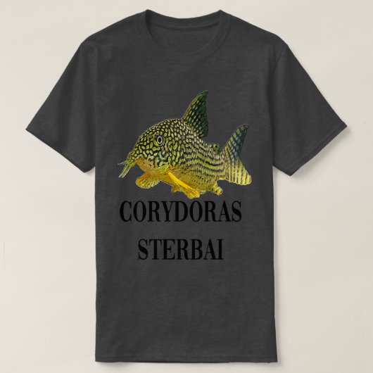 Corydoras Sterbai T-shirt (Design voorkant)