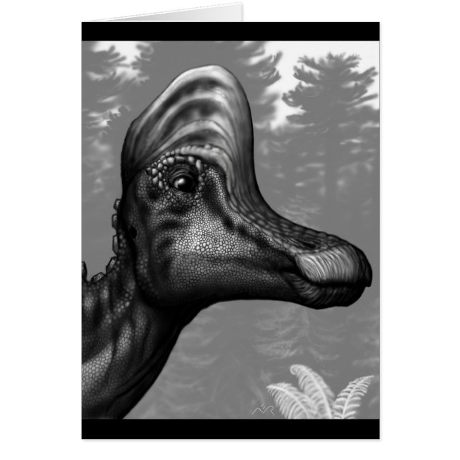 Corythosaurus Blank-kaart (Voorkant)