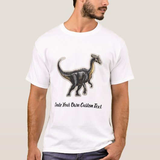 Corythosaurus dinosaurus Maak uw eigen aangepaste  T-shirt (Voorkant)