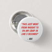 COS EP 1 - KAI Quote Button (Voorkant /achterkant)