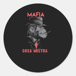 Cosa Nostra Ronde Sticker