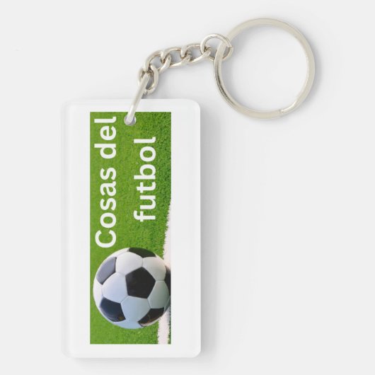 Cosas del futbol sleutelhanger (achterkant)