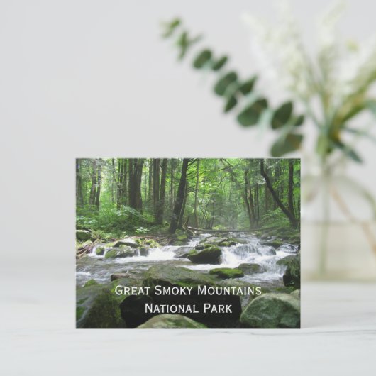 Cosby Creek, Great Smoky Mountain National Park Briefkaart (Staand voorkant)
