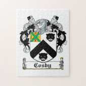 Cosby Family Crest Legpuzzel (Verticaal)