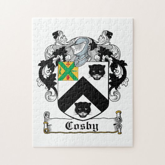 Cosby Family Crest Legpuzzel (Verticaal)