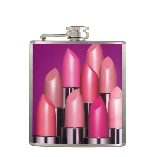 Cosemetische lipsticks heupfles (Voorkant)