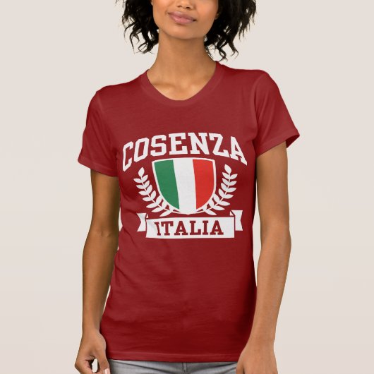 Cosenza Italia T-shirt (Voorkant)