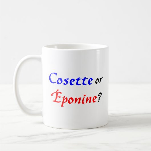 cosette Les Miserables Koffiemok (Links)