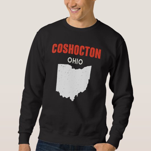 Coshocton Ohio USA State America Travel Ohioan Trui (Voorkant)