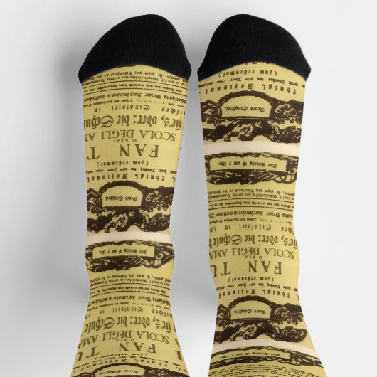 Così Fan Tutte Playbill (Mozart) Sokken (Top)