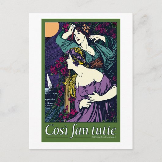Così-ventilatortutte, opera briefkaart (Voorkant)