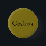 Cosima uit open tekst voor orphan Black Ronde Button 3,2 Cm<br><div class="desc">Cosima is een personage uit het tv-show Orphan Black,  open tekst</div>