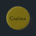 Cosima uit open tekst voor orphan Black Ronde Button 3,2 Cm<br><div class="desc">Cosima is een personage uit het tv-show Orphan Black,  open tekst</div>