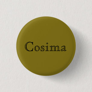 Cosima uit open tekst voor orphan Black Ronde Button 3,2 Cm