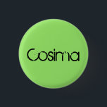 Cosima uit Orphan Black, gedempt lettertype Ronde Button 3,2 Cm<br><div class="desc">Cosima is een teken van het tv-show Orphan Black.distsed tekstlettertype,  print</div>