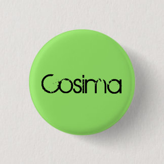 Cosima uit Orphan Black, gedempt lettertype Ronde Button 3,2 Cm